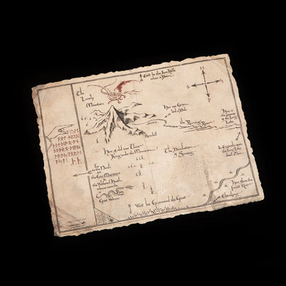 Der Hobbit Kunstdruck Thorin's Map 40 x 30 cm Image 2