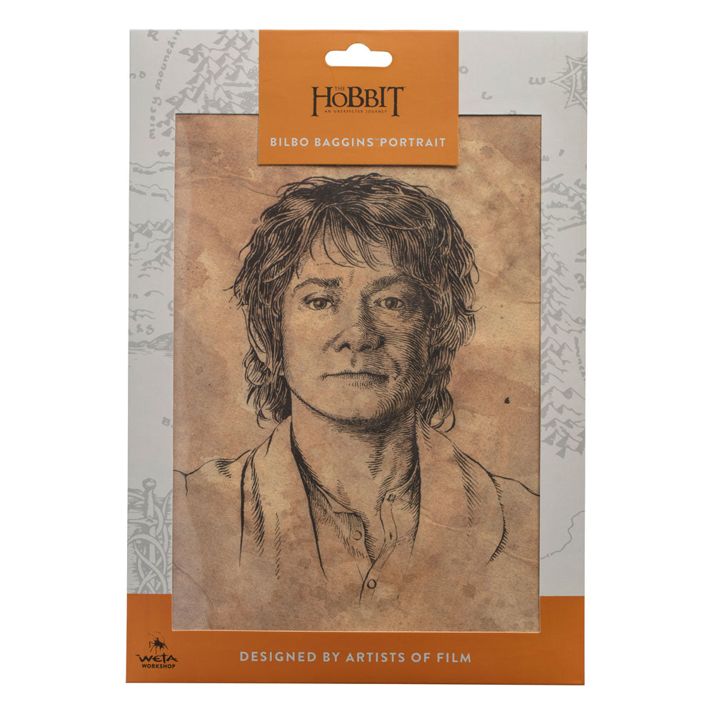 Der Hobbit Kunstdruck Portrait of Bilbo Baggins 21 x 28 cm Image 2