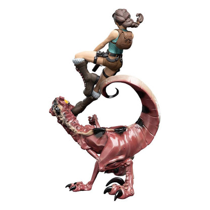 Tomb Raider Mini Epics Vinyl Figur Lara Croft & Raptor 24 cm Image 4