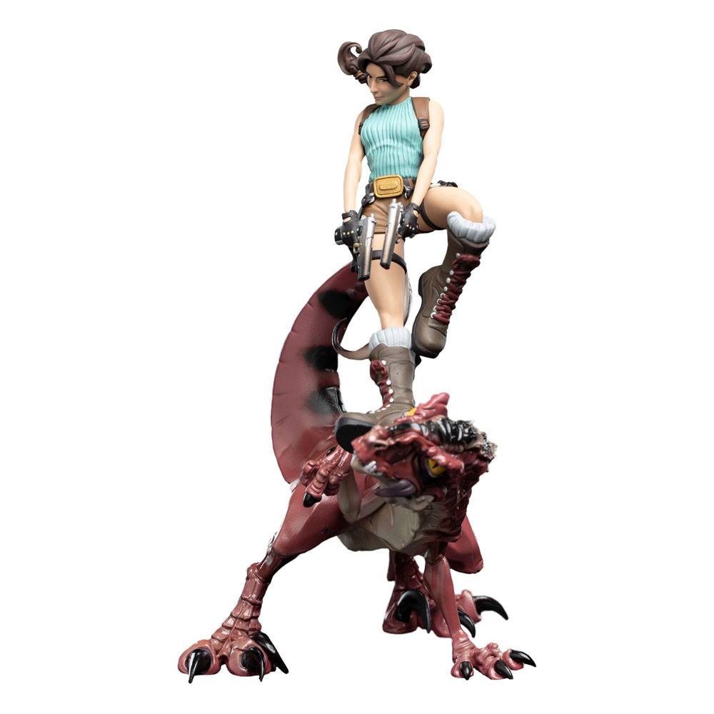 Tomb Raider Mini Epics Vinyl Figur Lara Croft & Raptor 24 cm Image 5