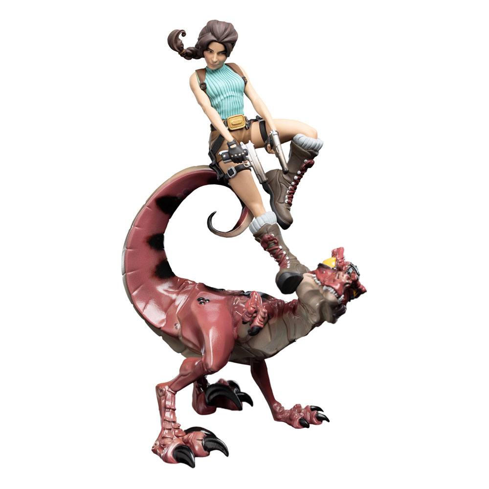 Tomb Raider Mini Epics Vinyl Figur Lara Croft & Raptor 24 cm Image 6