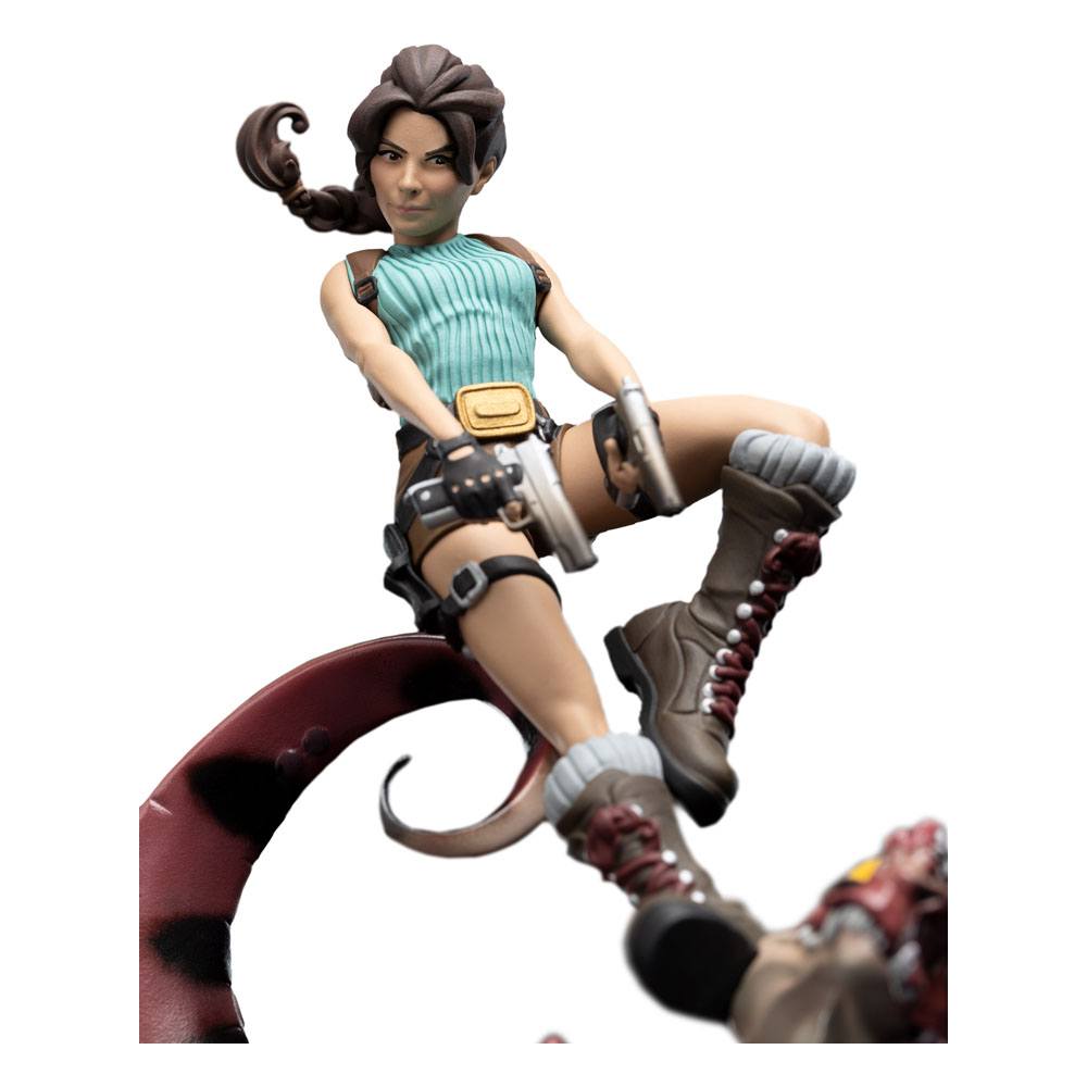 Tomb Raider Mini Epics Vinyl Figur Lara Croft & Raptor 24 cm Image 7