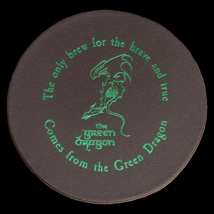 Herr der Ringe Leder Untersetzer 4er-Pack The Green Dragon Image 2
