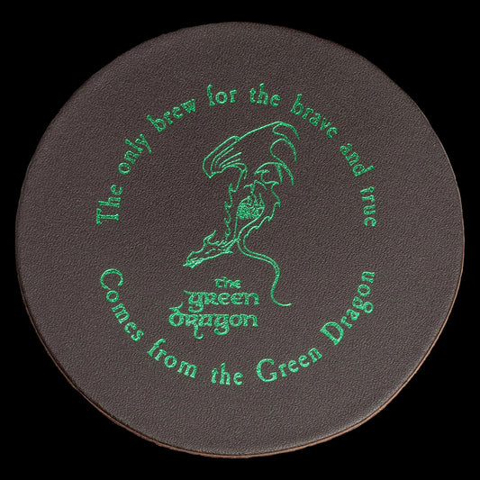 Herr der Ringe Leder Untersetzer 4er-Pack The Green Dragon Image 2