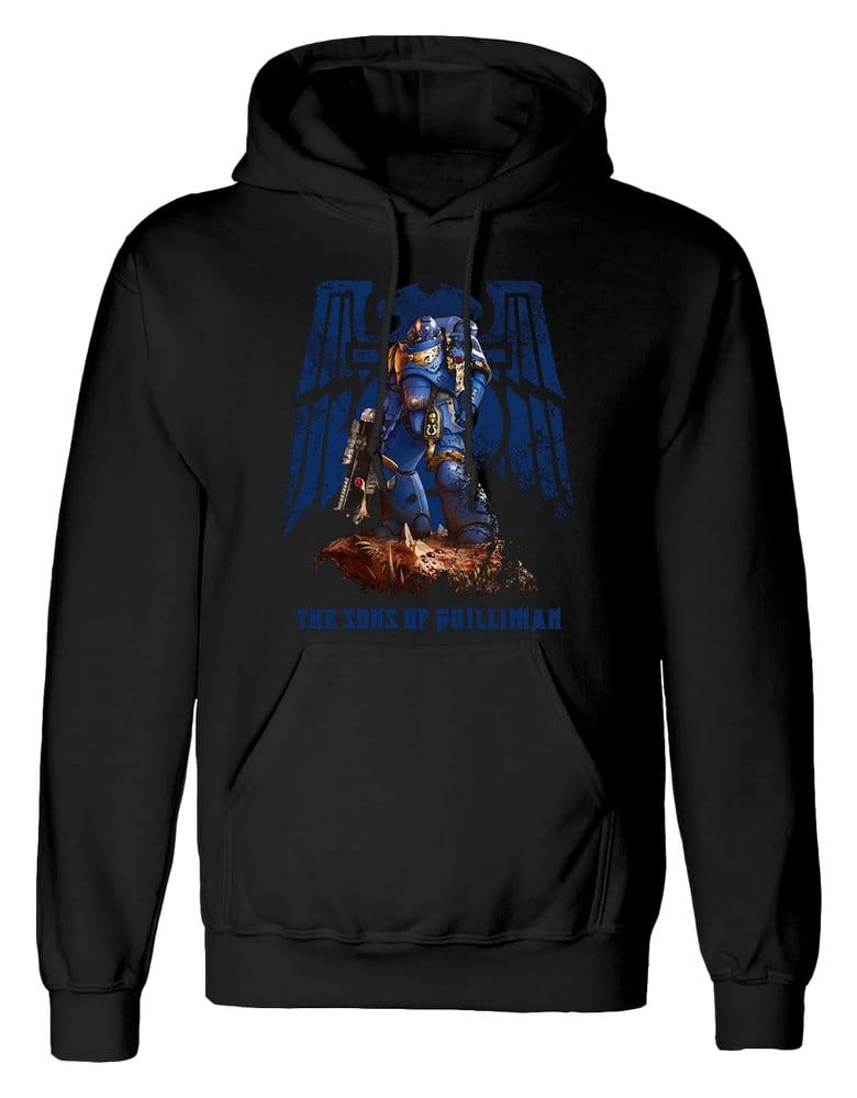Warhammer Hoodie Space Marines Black Größe XXL Image
