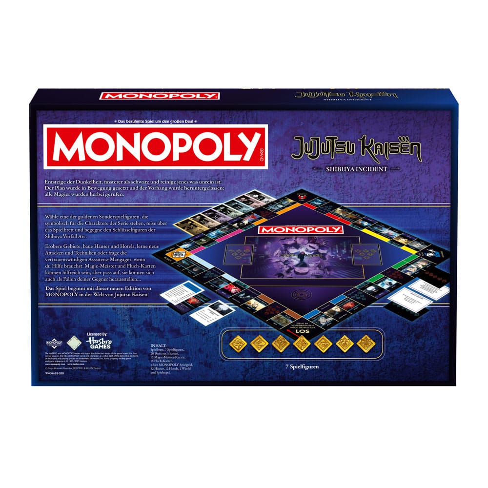 Monopoly Brettspiel Jujutsu Kaisen Season 2 *Deutsche Version* Image 3