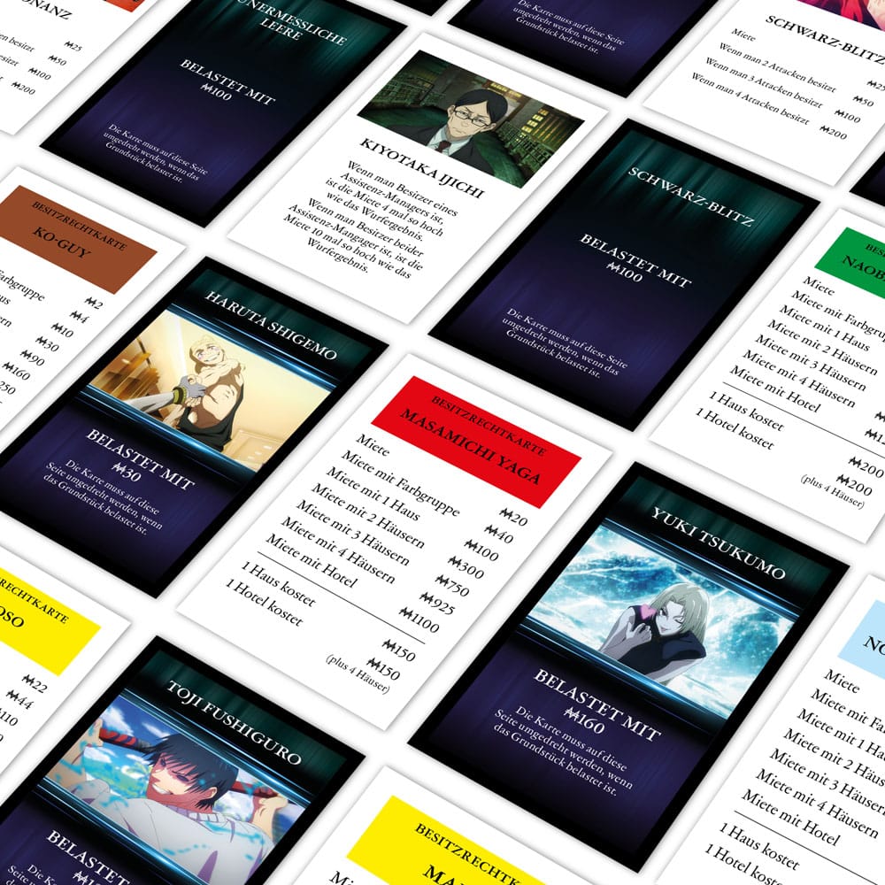 Monopoly Brettspiel Jujutsu Kaisen Season 2 *Deutsche Version* Image 6