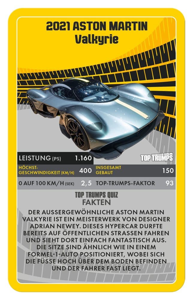 Super Cars Kartenspiel Top Trumps *Deutsche Version* Image 4