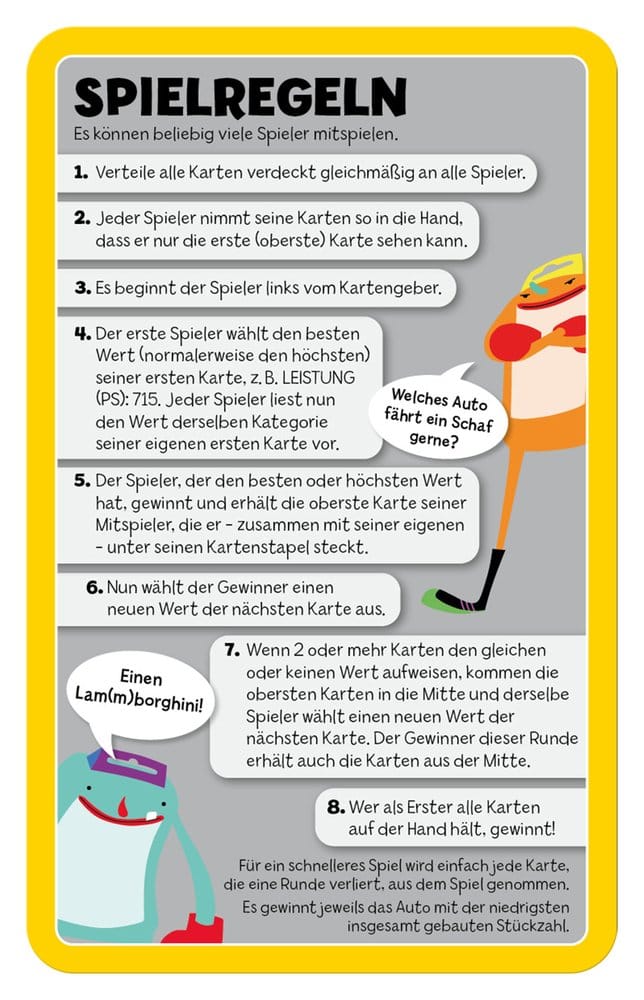 Super Cars Kartenspiel Top Trumps *Deutsche Version* Image 8