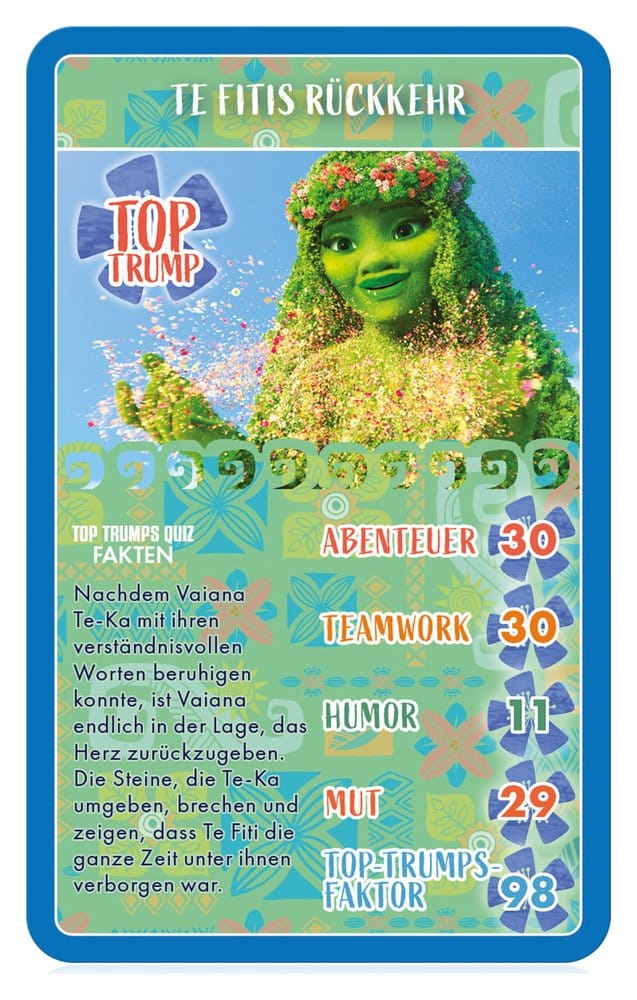 Vaiana Kartenspiel Top Trumps *Deutsche Version* Image 2