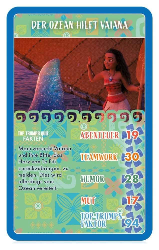 Vaiana Kartenspiel Top Trumps *Deutsche Version* Image 4