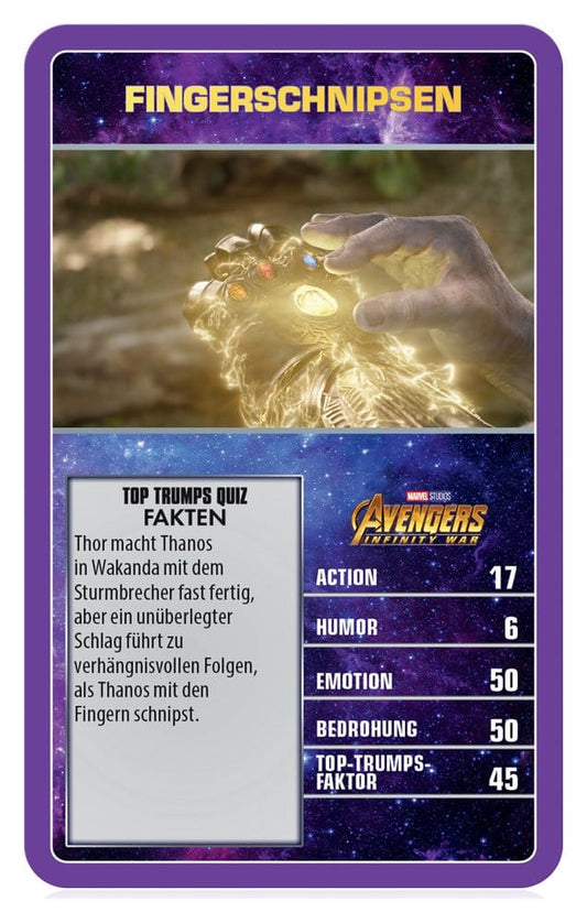 Marvel Kartenspiel Top Trumps Collectables *Deutsche Version* Image 2