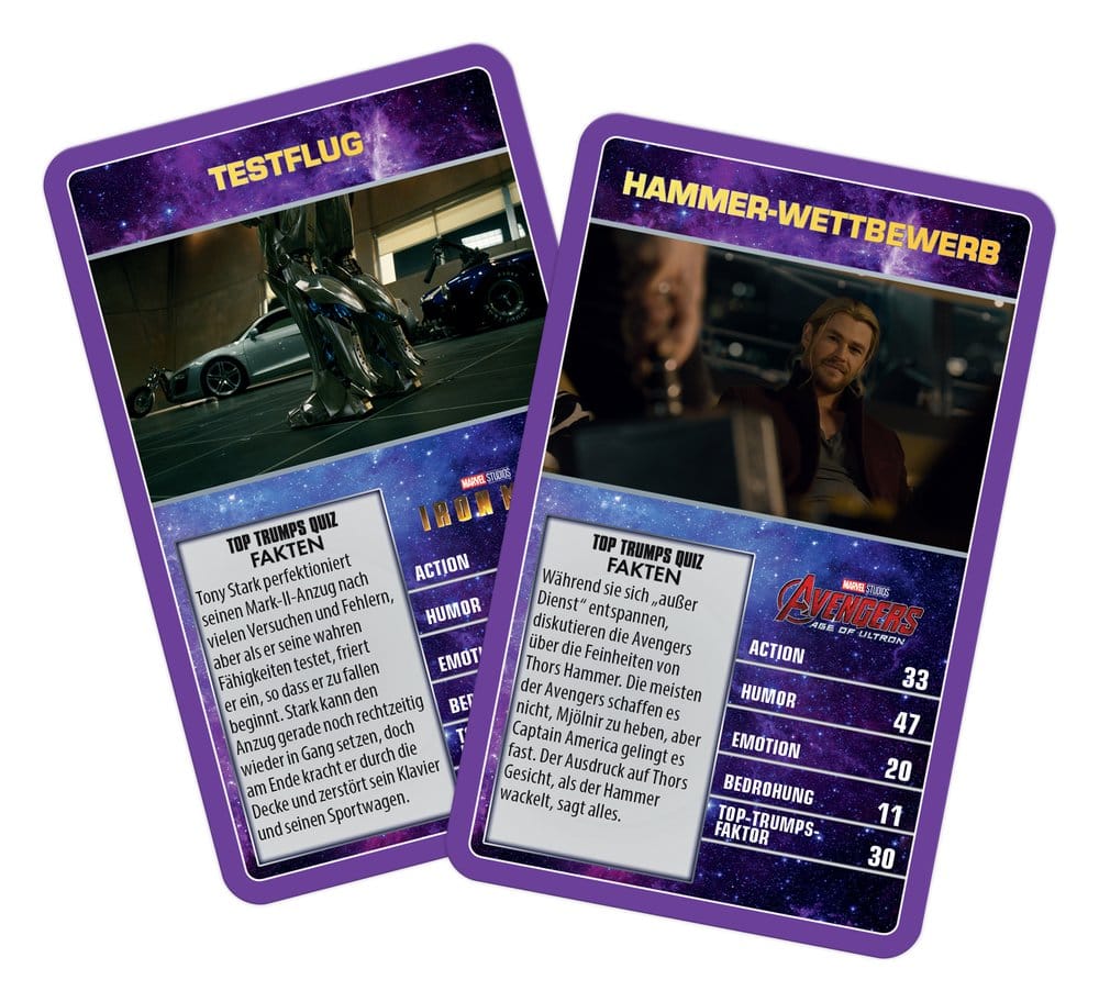 Marvel Kartenspiel Top Trumps Collectables *Deutsche Version* Image 5