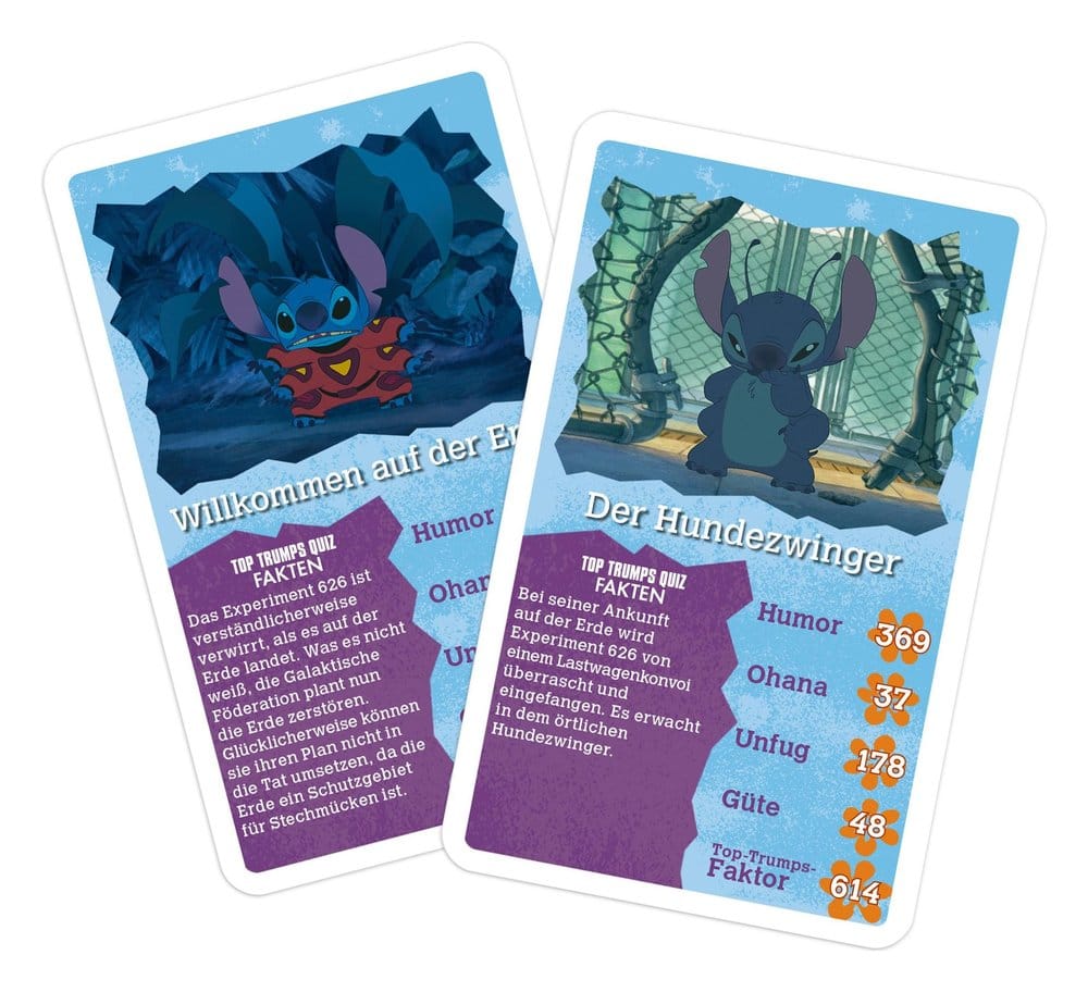 Lilo & Stitch Kartenspiel Top Trumps *Deutsche Version* Image 4