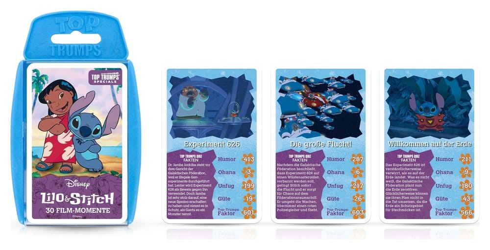 Lilo & Stitch Kartenspiel Top Trumps *Deutsche Version* Image 5