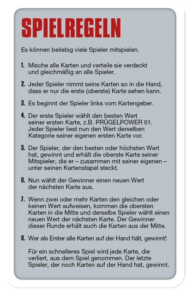 Asterix Kartenspiel Top Trumps *Deutsche Version* Image 9