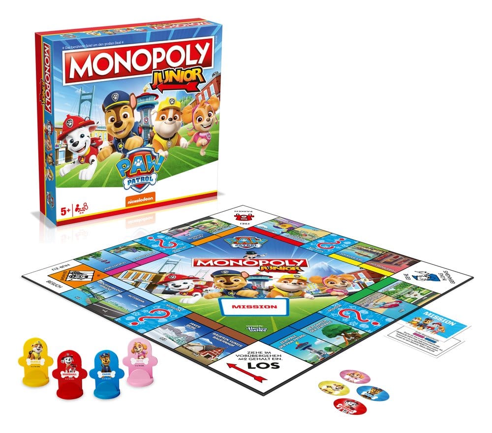 PAW Patrol Brettspiel Monopoly Junior *Deutsche Version* Image 4