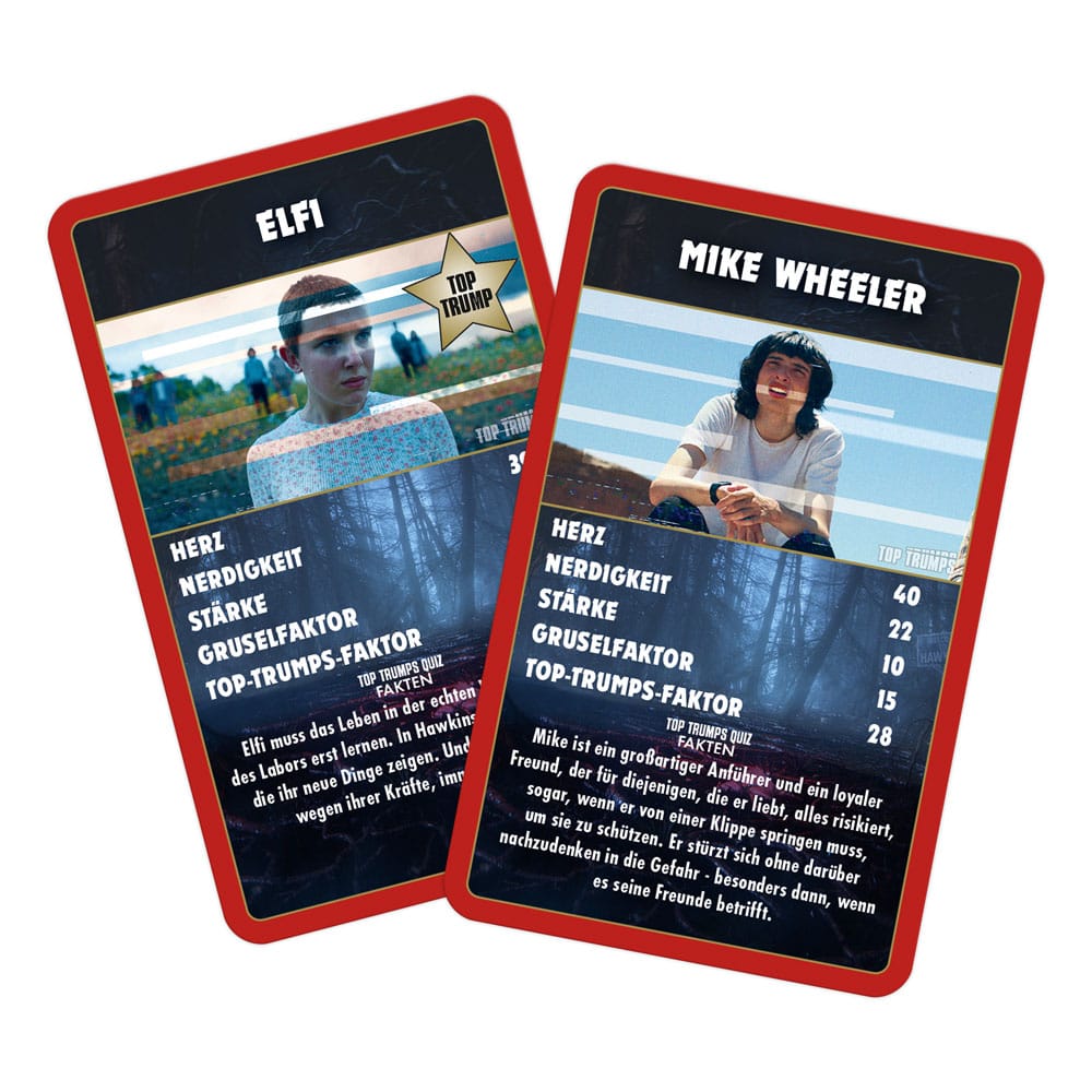 Stranger Things Kartenspiel Top Trumps Collectables *Deutsche Version* Image 5