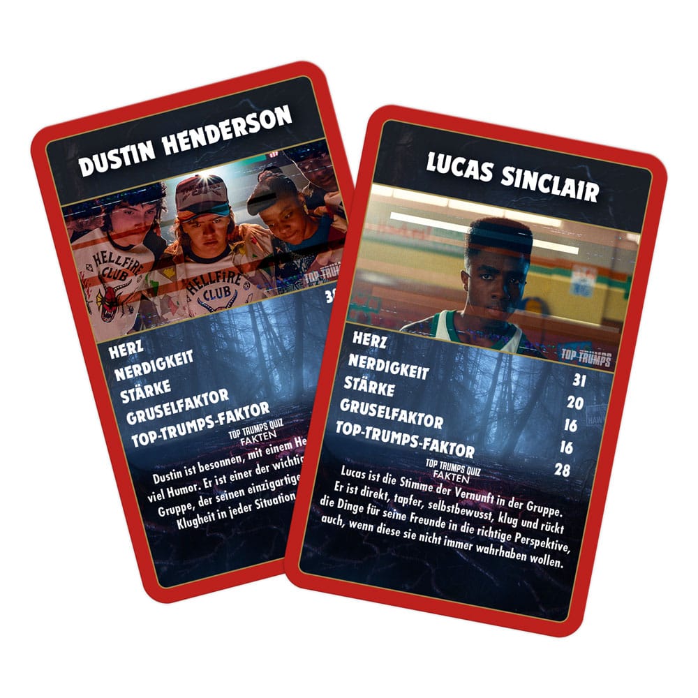 Stranger Things Kartenspiel Top Trumps Collectables *Deutsche Version* Image 6
