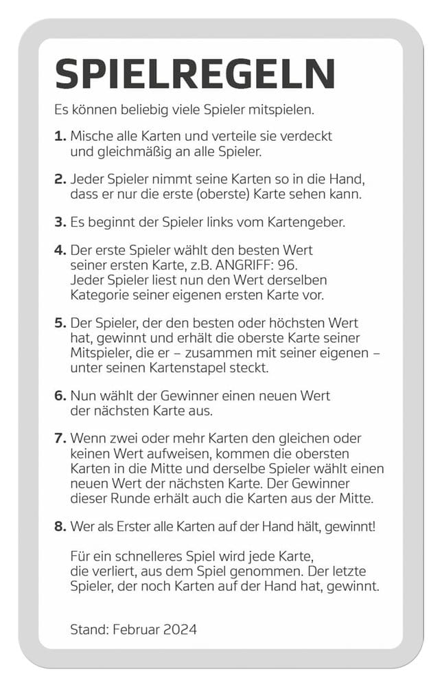 Bundesliga 2 Edition Kartenspiel Top Trumps Collectables *Deutsche Version* Image 6