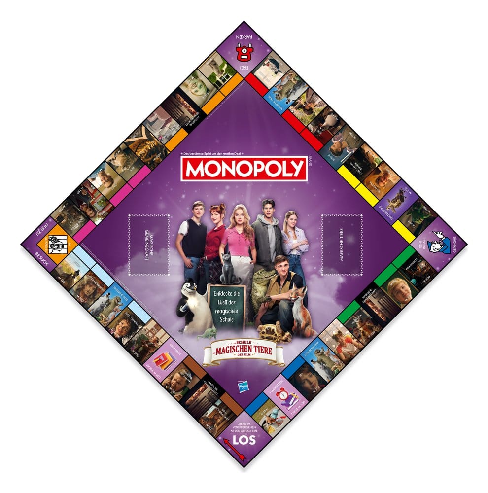 Monopoly Brettspiel Die Schule der magischen Tiere *Deutsche Version* Image 4