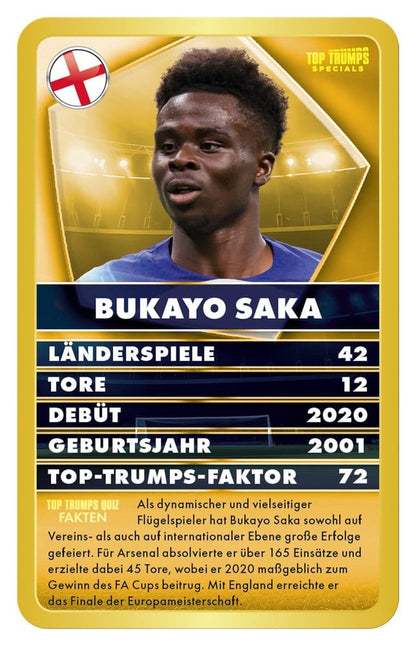 Weltfussballstars 6 Kartenspiel Top Trumps *Deutsche Version* Image 3