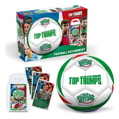 Weltfussballstars Top Trumps Geschenkset mit Fussball *Deutsche Version* Image 3