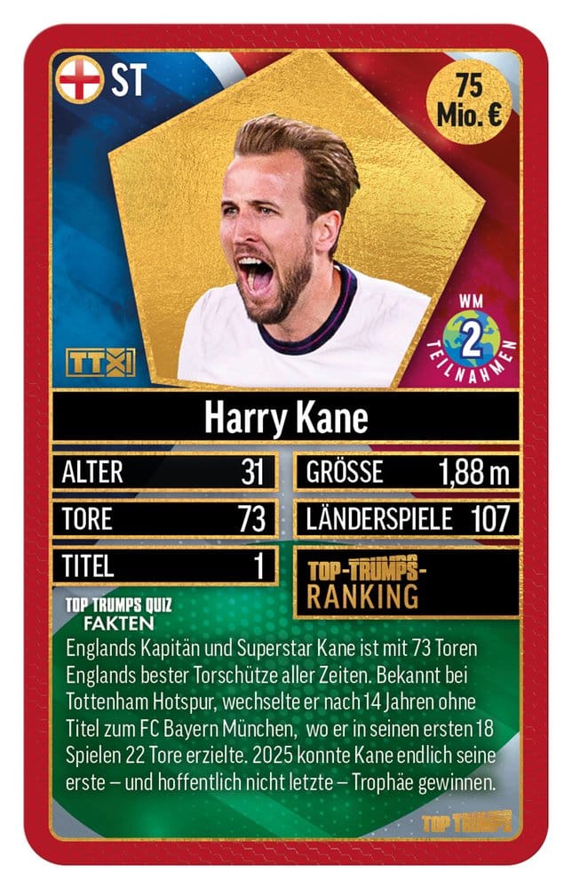 Weltfussballstars Kartenspiel 200 Starter Pack *Deutsche Version* Image 2