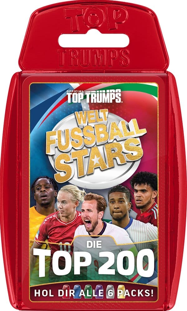 Weltfussballstars Kartenspiel 200 Pack 1 *Deutsche Version* Image 1
