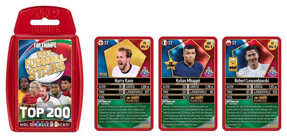 Weltfussballstars Kartenspiel 200 Pack 1 *Deutsche Version* Image 8