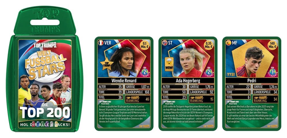 Weltfussballstars Kartenspiel 200 Pack 3 *Deutsche Version* Image 8