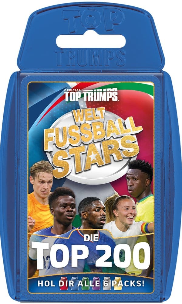Weltfussballstars Kartenspiel 200 Pack 2 *Deutsche Version* Image 1