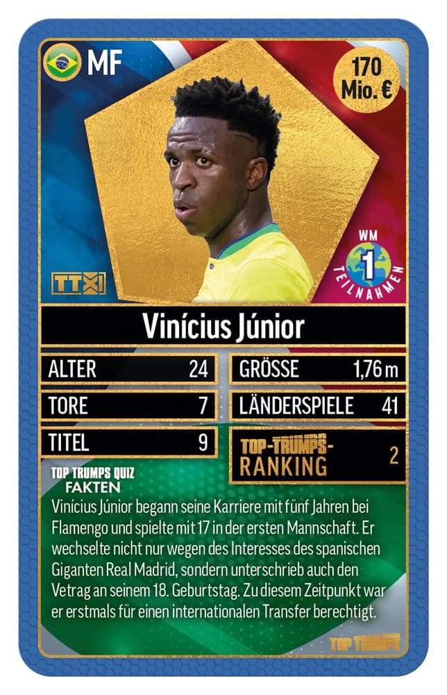Weltfussballstars Kartenspiel 200 Pack 2 *Deutsche Version* Image 2