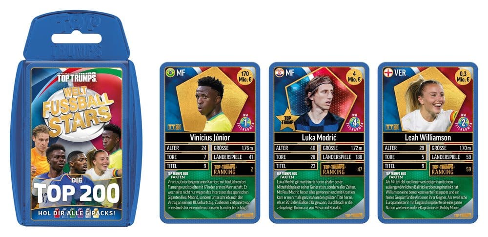 Weltfussballstars Kartenspiel 200 Pack 2 *Deutsche Version* Image 7