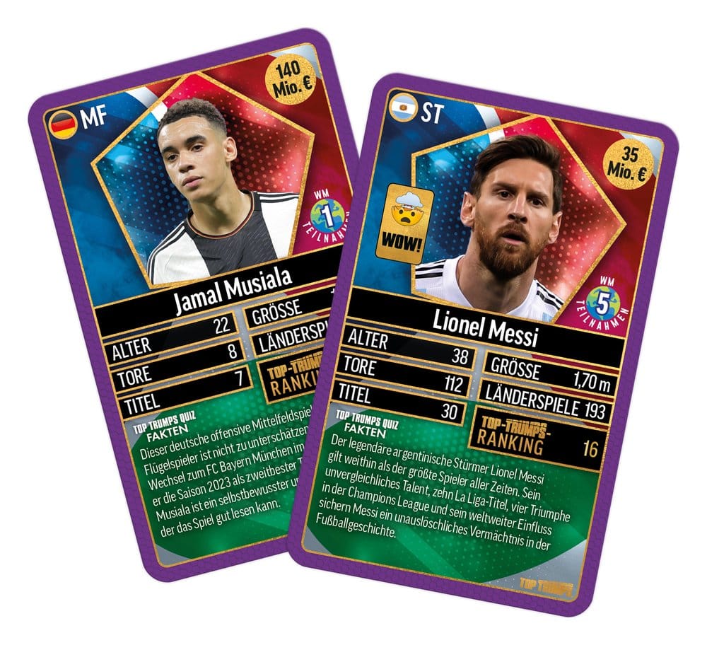 Weltfussballstars Kartenspiel 200 Pack 4 *Deutsche Version* Image 5