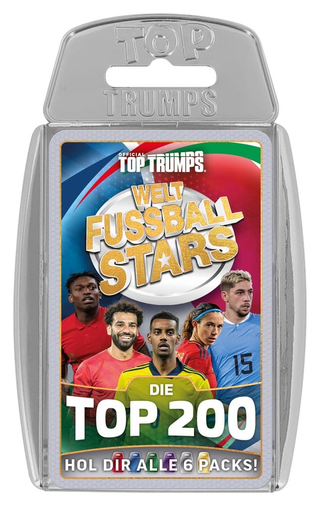 Weltfussballstars Kartenspiel 200 Pack 5 *Deutsche Version* Image 1