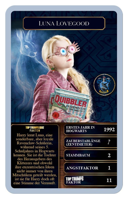 Harry Potter Kartenspiel Top Trumps Hexen und Zauberer New Version *Deutsche Version* Image 4