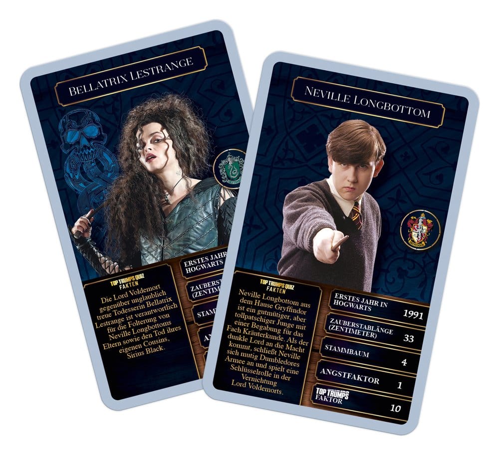 Harry Potter Kartenspiel Top Trumps Hexen und Zauberer New Version *Deutsche Version* Image 6