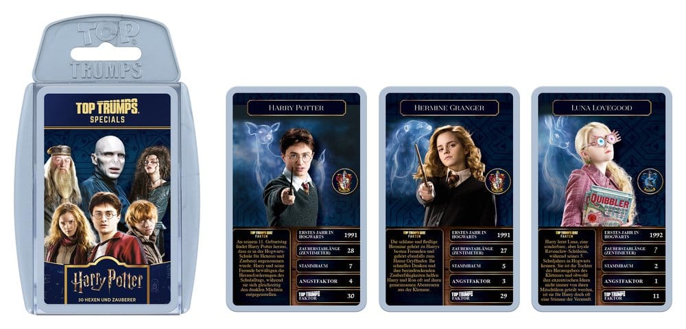 Harry Potter Kartenspiel Top Trumps Hexen und Zauberer New Version *Deutsche Version* Image 8