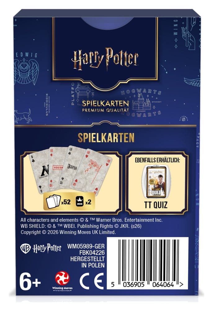 Harry Potter Spielkarten *Deutsche Version* Image 3