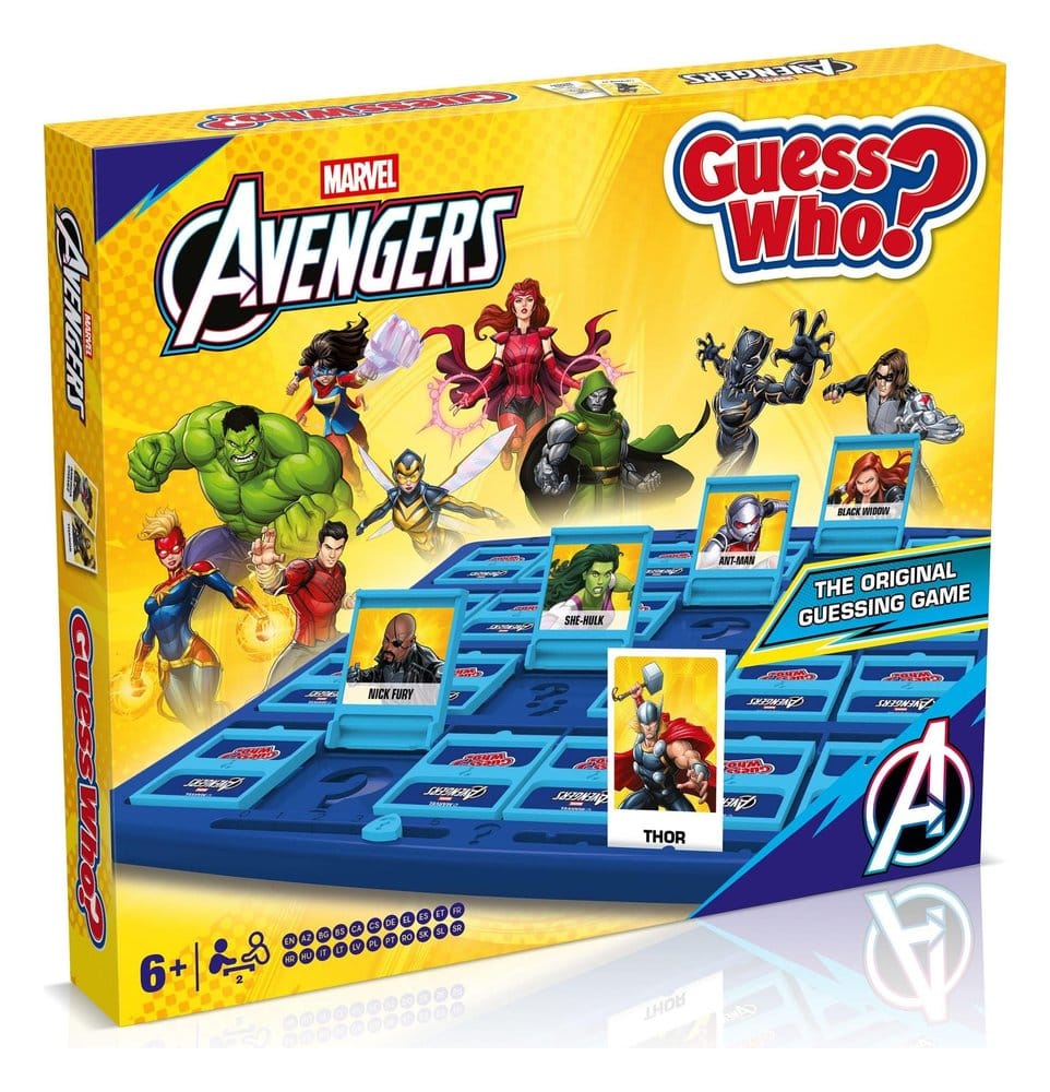 Marvel Brettspiel Wer ist es? Avengers Image 1