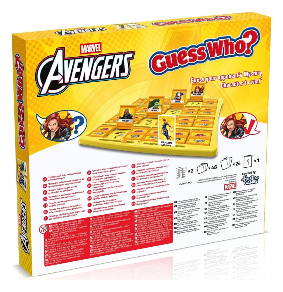 Marvel Brettspiel Wer ist es? Avengers Image 4