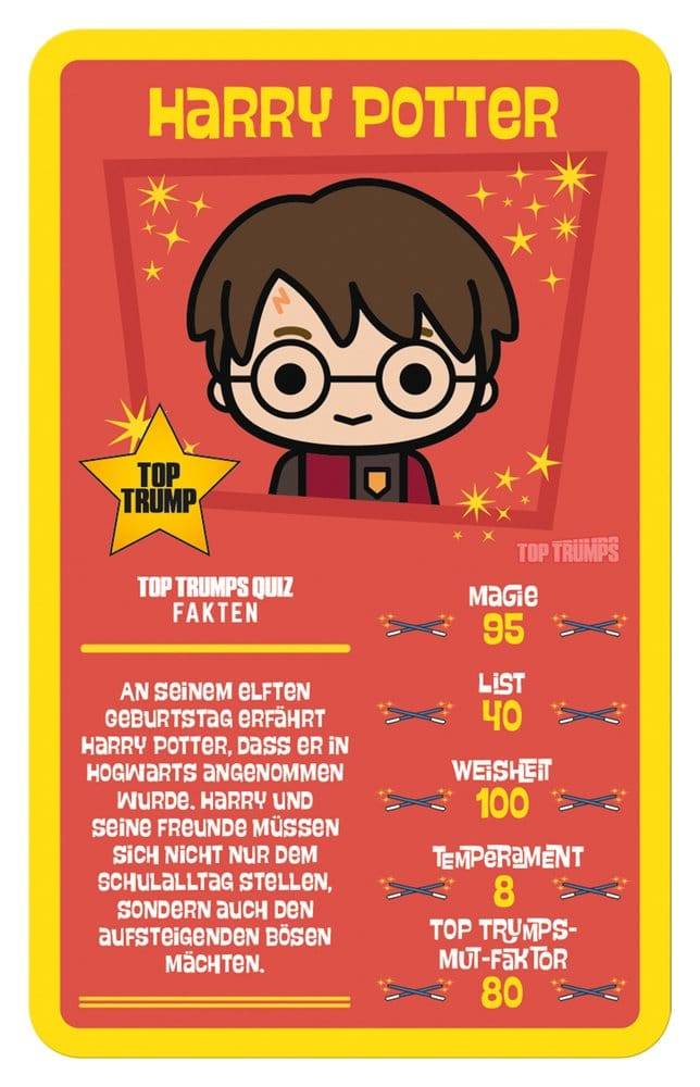 Harry Potter Kartenspiel Top Trumps Chibi Style *Deutsche Version* Image 2