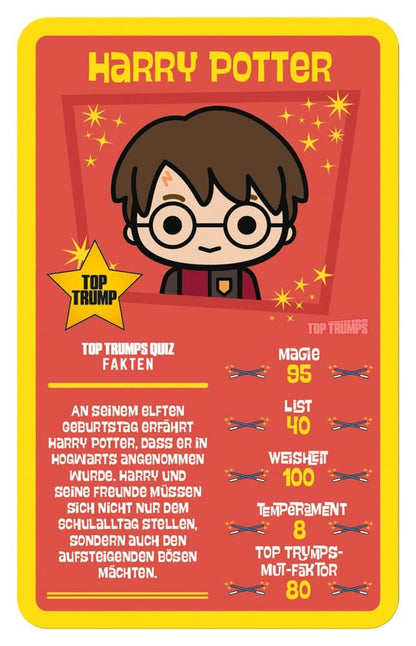 Harry Potter Kartenspiel Top Trumps Chibi Style *Deutsche Version* Image 2