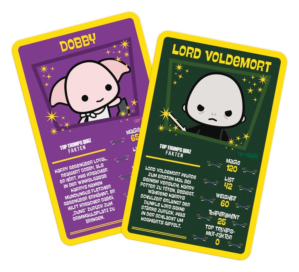 Harry Potter Kartenspiel Top Trumps Chibi Style *Deutsche Version* Image 5