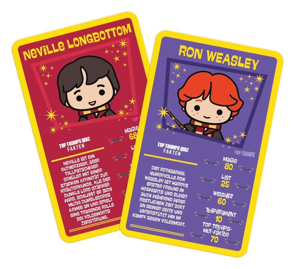 Harry Potter Kartenspiel Top Trumps Chibi Style *Deutsche Version* Image 6