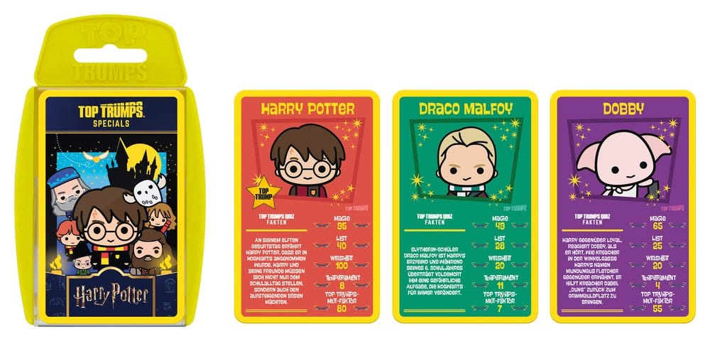Harry Potter Kartenspiel Top Trumps Chibi Style *Deutsche Version* Image 8