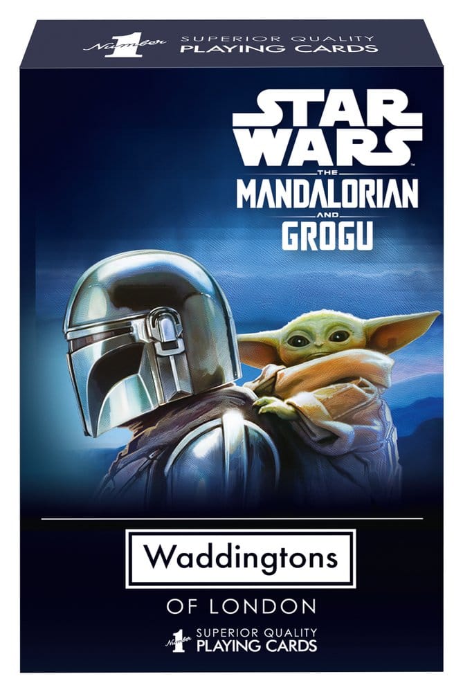 Star Wars Spielkarten The Mandalorian and Grogu *Englische Version* Image 1