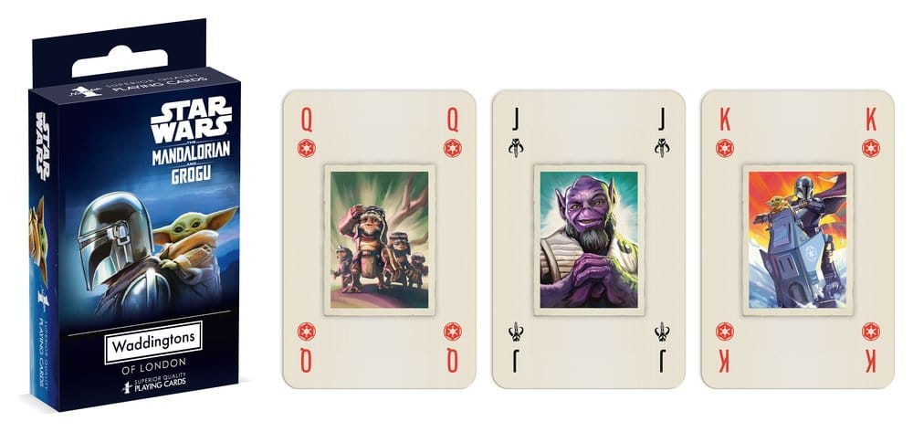 Star Wars Spielkarten The Mandalorian and Grogu *Englische Version* Image 3