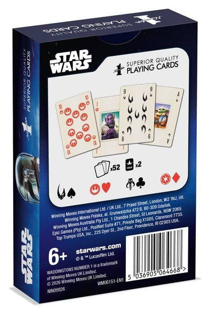 Star Wars Spielkarten The Mandalorian and Grogu *Englische Version* Image 5